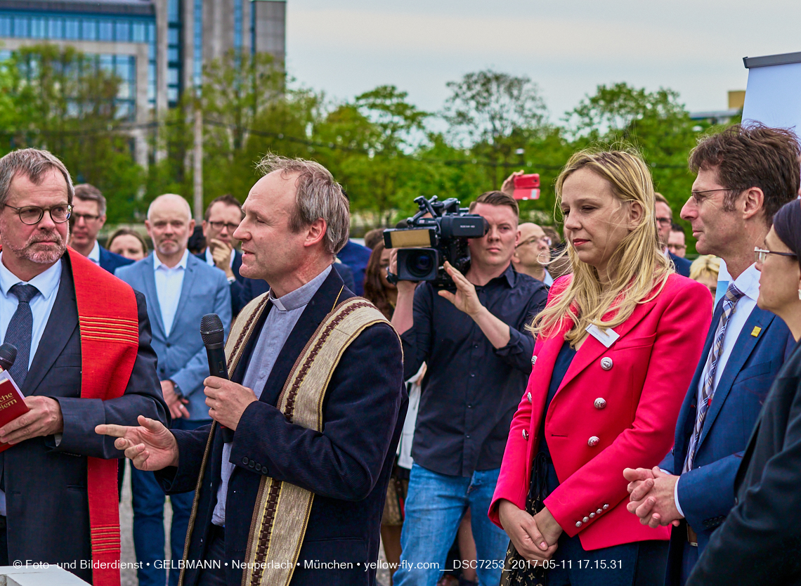 11. Mai 2017 - Grundsteinlegung für die LOGE und dem Kulturquadrat in Neuperlach
